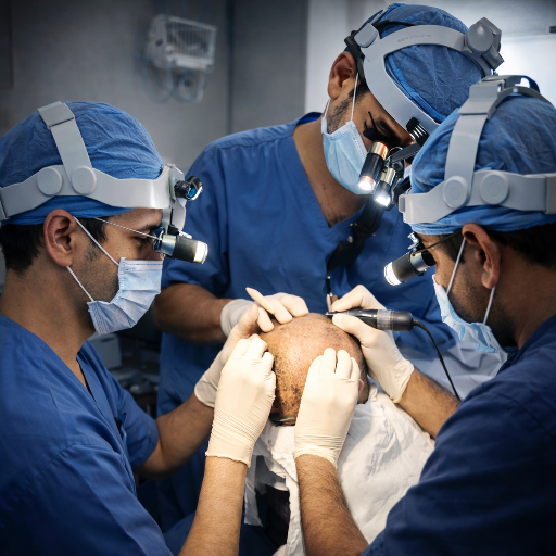 EVA CLINIC hair transplant workflow